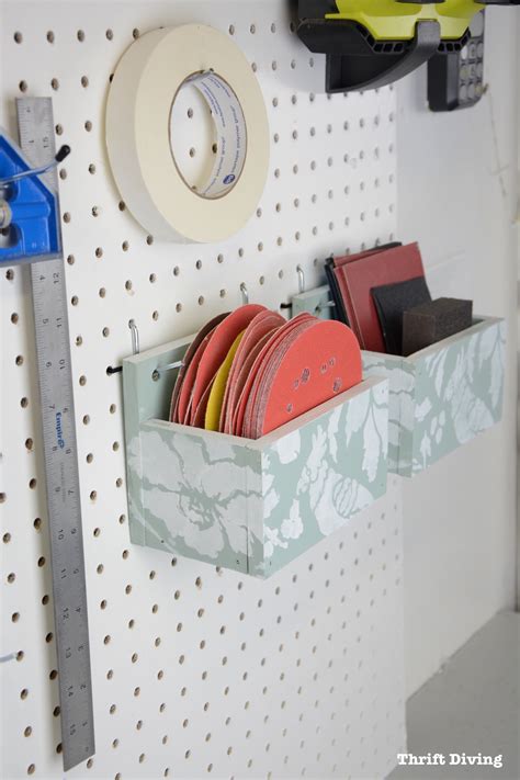 How To Make A Diy Pegboard Organizer For Your Garage Or Craft Room