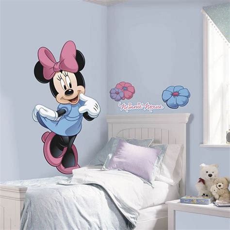 Disney Mickey And Friends Minnie Mouse Peel And Stick Wall Decals