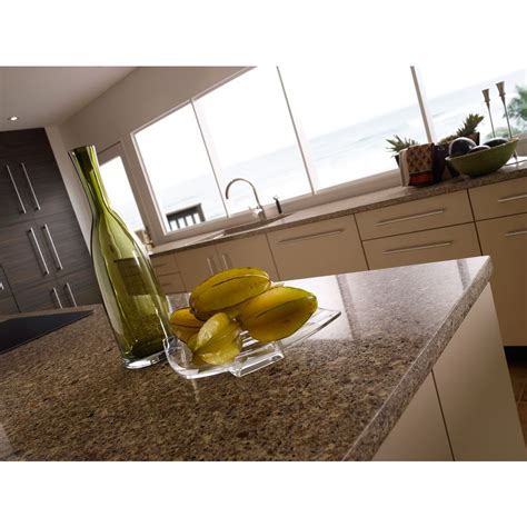 Countertop price calculator for granite, corian, quartz, porcelain, and many more materials. Shop Silestone Sienna Ridge Quartz Kitchen Countertop ...