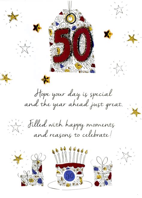 50th Birthday Cards For Her Birthday Cards