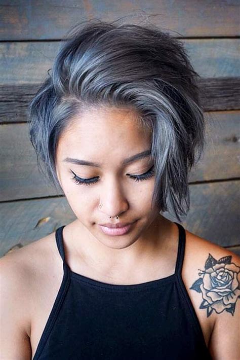 Sometimes your previous hairstyle won't blend well well. 12 Best Short Grey Hairstyles In 2021 - Page 2 - Relystyle