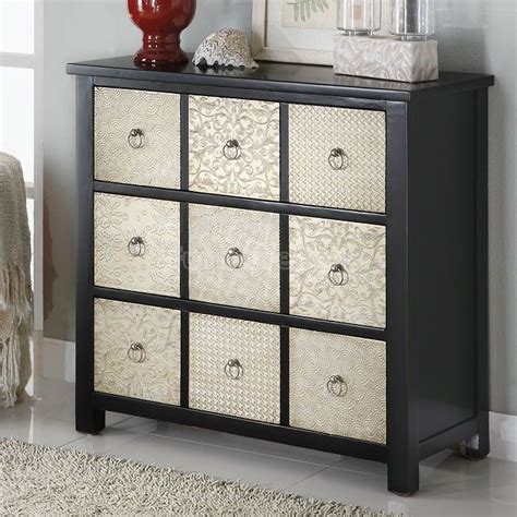 Shop accent storage cabinets from ashley furniture homestore. Accent Cabinet w/ Metal Drawer Fronts | Furniture, Home ...
