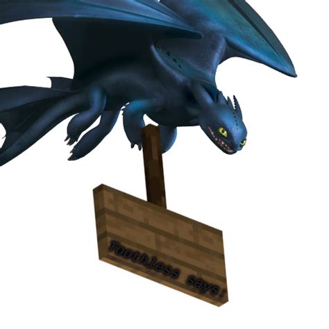 Toothless Says Httyd Blank Template Imgflip