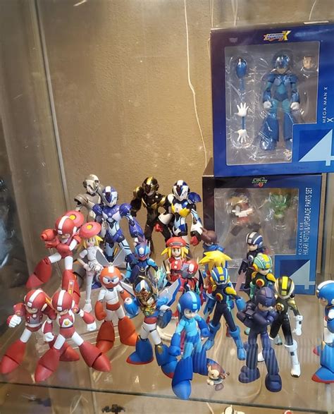 Full Sentinel 4inch Nel And Truforce Megaman Collections Megaman