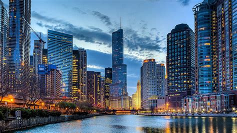 Chicago Skyline Wallpaper Hd Collection 30 Images Pix
