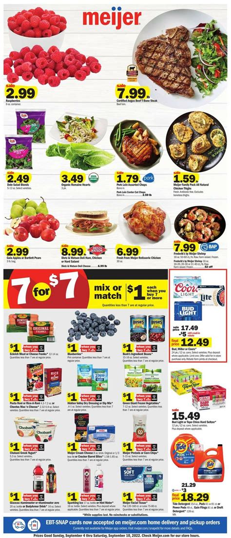 Meijer Ad Circular - 09/04 - 09/10/2022 | Yulak