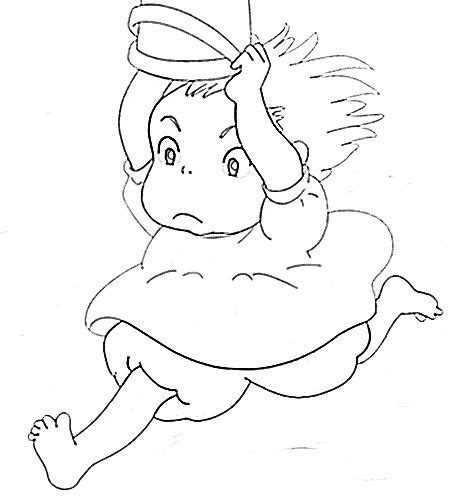 Ponyo Coloring Pages - HiColoringPages - Coloring Home