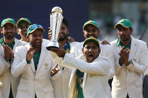 Making History Pakistan Beats India By 180 Runs To Win Champions