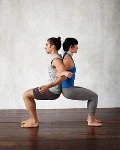 Couples yoga is a great way to boost communication, build trust. yoga picture: two person yoga challenge poses