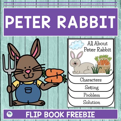 Peter Rabbit Activities For Kindergarten and First Grade - Firstieland