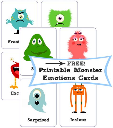 These emotion masks can be elaborate with colors or simple and black and white like ours. Miss Poppins: Free Montessori Emotions Cards
