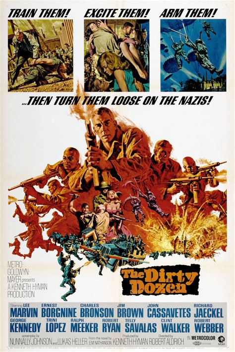 The Dirty Dozen 1967 Posters — The Movie Database Tmdb