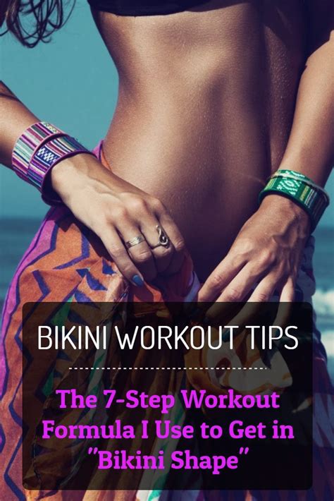 Step Bikini Workout Plan For Beach Confidence Bikini Workout
