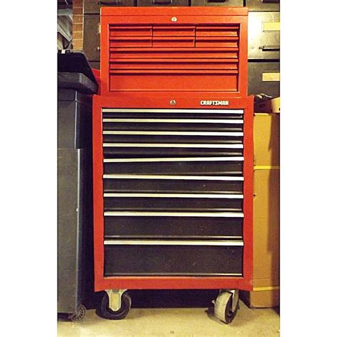 Craftsman 9 Drawer Rolling Tool Cabinetupper Tool Box Tools Ebth