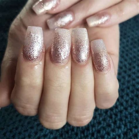 35 Gradient Glitter Ombre Nails To Add Glam Naildesigncode