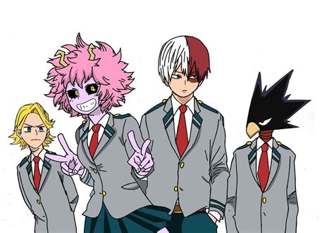 Some My Hero Academia Students By Bushido10 On Deviantart