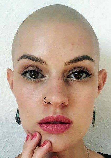 Hairdare Shaved Bald Hairstyles Women Smooth Sexy Shaved Head