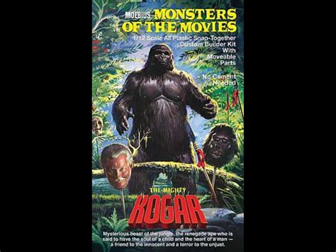 Moebius 112 Monsters Of The Movie The Mighty Kogar Plastic Model
