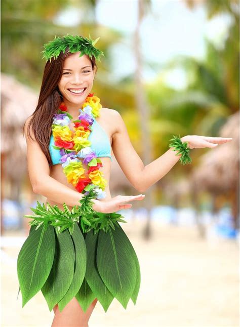 Hawaiian Leaf Hula Skirt And Leis Set Review