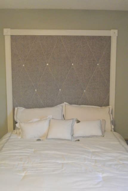 Wall Headboard | Hometalk Headboard diy from good housekeeping.