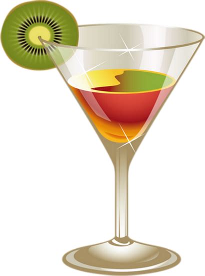 Tube Boisson Cocktail Png Dessin Drink Clipart Glass