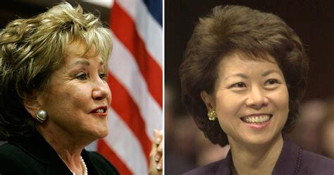 American politician, elaine lan chao is the 18th united image: Elaine Chao and Elizabeth Dole: What do these two women ...