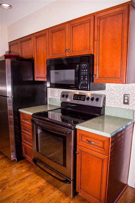 Maybe you would like to learn more about one of these? Transitional Galley Kitchen in Cherry in Alexandria, VA ...