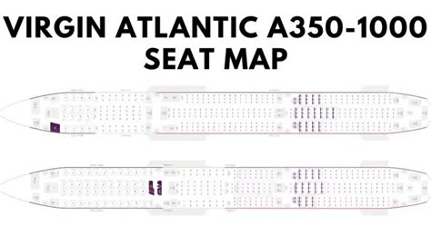 Airbus A350 Seat Map With Airline Configuration