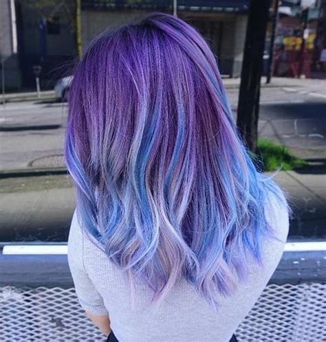 Pastel Blue And Purple Ombre Hair Whats New
