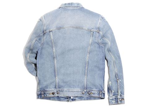 Finally, levi's® made & crafted® will continue to incorporate organically grown cotton in denim bottoms, denim truckers and knit tops. Levis Made & Crafted Type II Worn Trucker Jacket Trashed ...