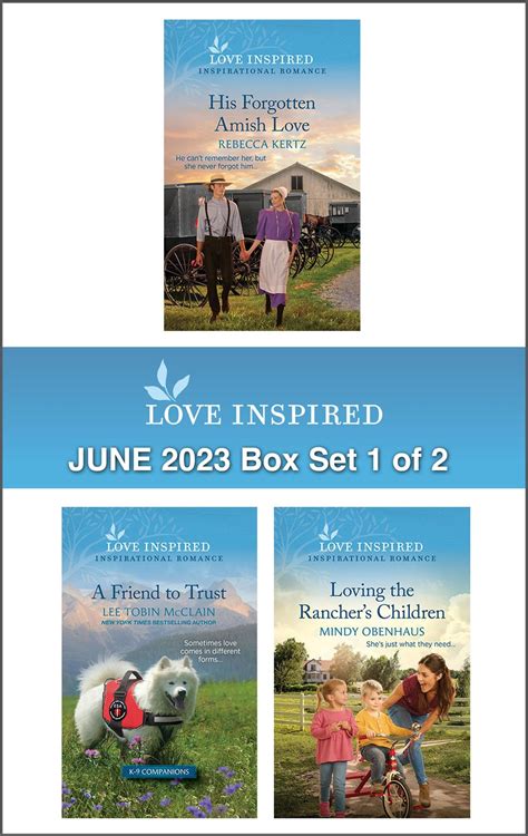 Love Inspired June Box Set Of His Forgotten Amish Love A Friend To Trust Loving The