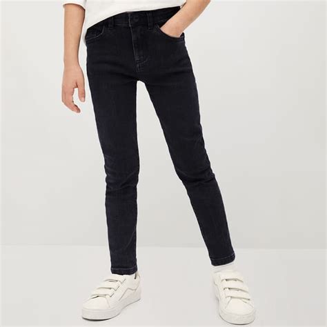 Black Denim Skinny Stretch Jeans Brandalley