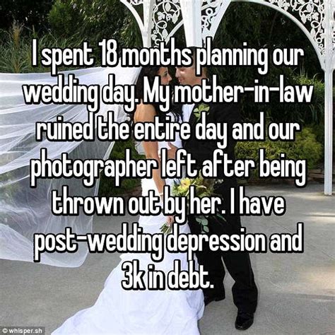 brides reveal why their wedding days turned into a disaster daily mail online