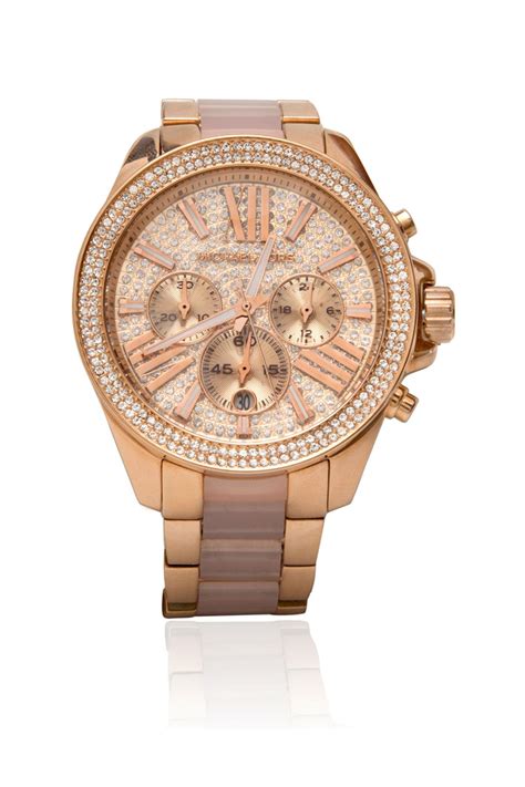 Rose Gold And Pink Rose Gold Tone Watch By Michael Kors For Rent Online Flyrobe