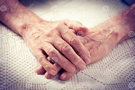 Old People Holding Hands Stock Image Image Of Background 39956305