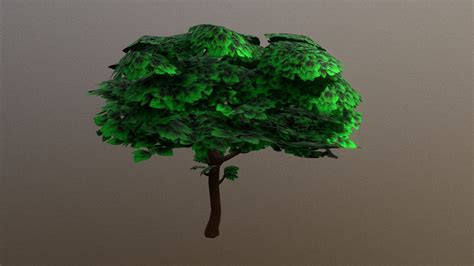 Low Poly Tree 3d Model By Christian Visso Chrisvisso De45b4d