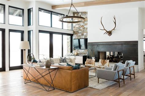 Studio Mcgee Gives A Utah Mountain Home A Modern Edge Modern