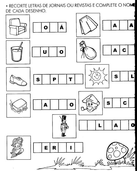 Atividades Para Desenvolver Habilidades Alfabéticas Nas Crianças Com