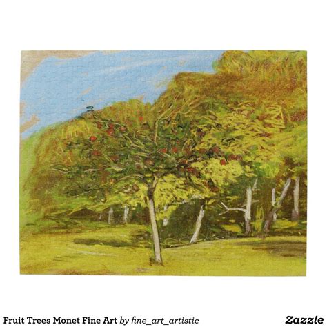 2,493 likes · 12 talking about this. Fruit Trees Monet Fine Art Jigsaw Puzzle | Zazzle.com ...