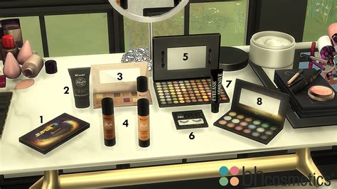 Ts4 Bh Cosmetics Setthis Set Rangers From 100 399 Polygons A Piece