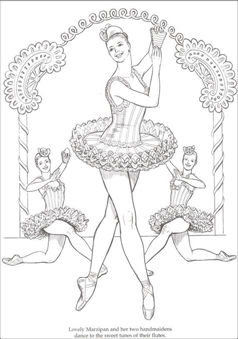 Nutcracker Ballet Coloring Book | Dover Publications | 9780486440224