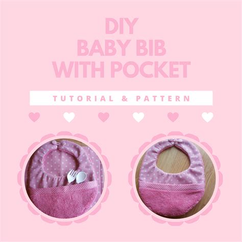 Diy Baby Bib With Pocket Tutorial And Pattern