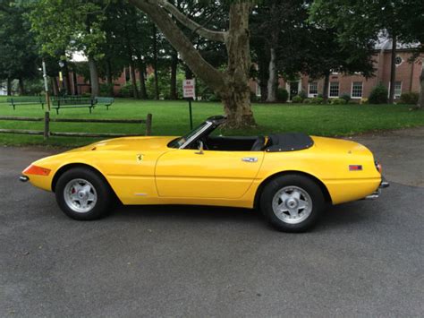 The production process is a very delicate replica, everything is finely crafted and absolutely perfect. Ferrari Other Convertible 1979 Yellow For Sale. 1z8789s425001 Ferrari Daytona Replica