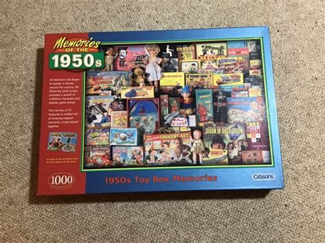 Gibsons 1000 Piece Jigsaw Puzzle Memories Of The 1950s For Sale Online