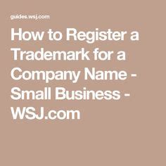 What happens if you unintentionally use a registered trademark name? How to Register a Trademark & Patent a Business Name in US ...