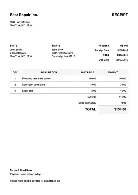 As mentioned by plung, you can use the sales receipt feature in desktop to print or email customer receipts for credit card charges. The extraordinary 100 Free Receipt Templates | Print ...