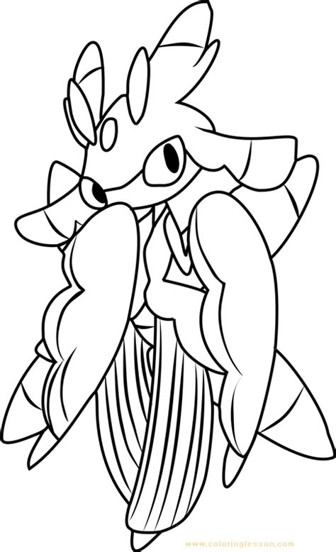 Pokémon ultra beasts characters tv tropes. Lurantis Pokemon Sun and Moon | Kids Coloring Page - Coloring Lesson - Free Printables and ...