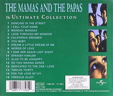 The Mamas And Papas The Mamas And The Papas The Ultimate Collection