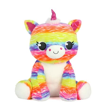 Holiday Time 26” Classic And Fun Rainbow Plush Unicorn