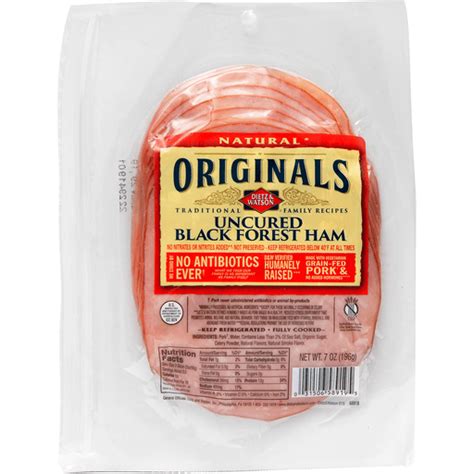 Check spelling or type a new query. Dietz & Watson Originals Ham, Uncured Black Forest | Ham ...
